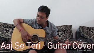 Aaj se teri sari Galiyaan Meri Ho GayiPadmanGuitar cover Amit Agrawal [upl. by Nazar195]