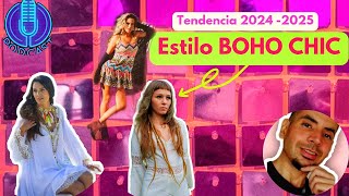 El estilo BOHO CHICTENDENCIA de MODA 2025 [upl. by Gargan]