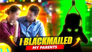 I BLACKMAILED MY PARENTS 😱🤣 FUNNY STORY  Garena Free Fire [upl. by Stiles432]