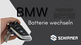 BMWAutoschlüssel Batteriewechsel Schirmer [upl. by Lebezej]