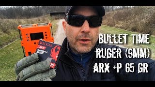 Bullet Time  Ruger ARX P 65 gr 9mm Chronographed [upl. by Solrac]