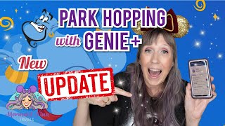 Disney Genie Plus Update with Parking Hopping TIPS [upl. by Llennol199]