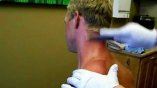 GRASTON Technique IASTM for Neck Injury prochiropractic Bozeman MT [upl. by Annasus]