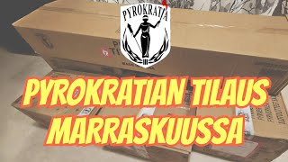 Pyrokratian tilausten unboxaus 2024 [upl. by Naols]