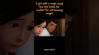 A girl with a magic wand but she hates her mother for not knowing magic movie film cartoon yt [upl. by Oniram]