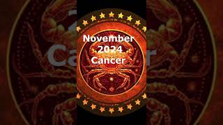 CANCER Horoscope Predictions November 2024 Monthly Forecasts [upl. by Heshum351]