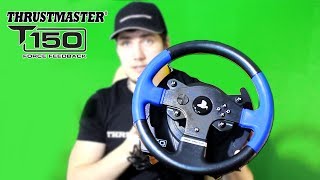 МОЙ НОВЫЙ РУЛЬ Thrustmaster T150 обзор игрового руля Руль Thrustmaster T150 Force Feedback [upl. by Alexandra788]