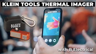 Smart Phone Thermal Imager  Klein Tools  With B Electrical London [upl. by Eelyme]