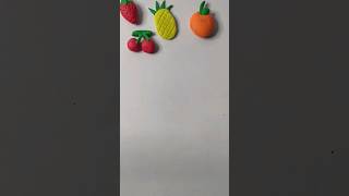 clay fruits claycraft wholesomecrafts viral [upl. by Ogilvy983]