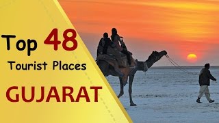 quotGUJARATquot Top 48 Tourist Places  Gujarat Tourism [upl. by Elvyn]