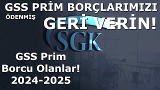 GSS Prim Borçlarımızı geri istiyoruz [upl. by Wolfgram]