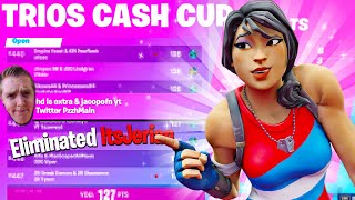 How I Killed ITSJERIAN in the First Trio Cash Cup Fortnite Competitive [upl. by Nahpets]