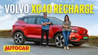 2022 Volvo XC40 Recharge review  408hp XC40 electric is here  Drive  Autocar India [upl. by Caraviello]