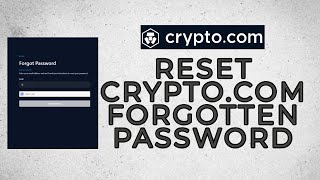 How To ResetRetrieve Cryptocom Forgotten Password 2022 [upl. by Joseph643]