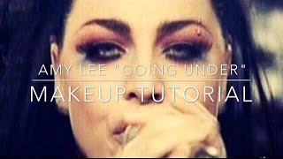 Amy Lee Going Under Makeup tutorial [upl. by Shuman]