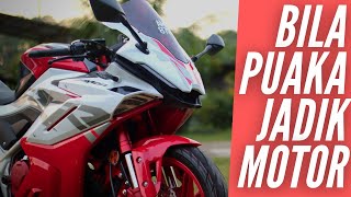 Motor Puaka Kembali GPX Demon GR200R SE  Test Ride Review [upl. by Furlong82]