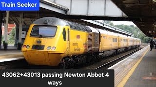 4301343062 Test Train passing Newton Abbot 5 way on 26724 [upl. by Anahsor283]