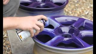 Stop Motion Alloy Wheel Respray [upl. by Enneyehs]