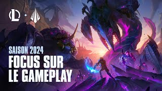 Focus sur le gameplay de la saison 2024  League of Legends [upl. by Rihat]