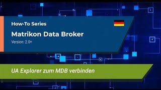 MDB HowTo UA Explorer zum MDB verbinden German [upl. by Ihpen]