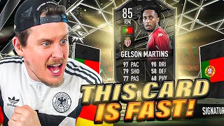 This CARD is FAST 85 SIGNATURE Martins Review FIFA 22 Ultimate Team [upl. by Latisha]