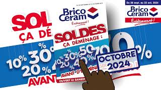 Bumper SOLDES Octobre 2024 BRICOCERAM Guadeloupe [upl. by Holden967]