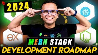 🚀🔥 Complete MERN Stack Development Roadmap for Beginners 2024 [upl. by Cedell486]