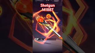 M1887 SHOTGUN😈😈free fire shorts freefire gaming shorts garenafreefire [upl. by Ahsikram]