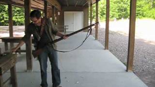 Loading and firing an 1853 Enfield riflemusket [upl. by Ducan]