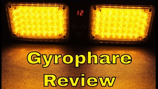 Gyrophare LED Orange de PareSoleil 12 modes idéal Pour Camion et Auto Review par ThinkUnBoxing 4k [upl. by Saxena]