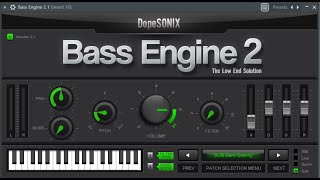 Bass Engine 2 Virtual Instrument by DopeSONIXAll Presets ReviewNo Talking [upl. by Ravel]