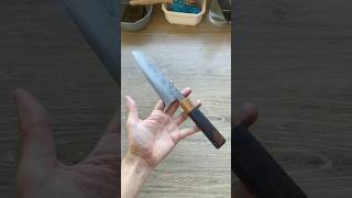 Japanese santoku knife restoration BEFORE and AFTER [upl. by Oiliruam896]