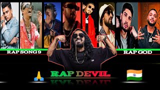 rap devil mashup  emiway bantai 9 rapper mix song rap God [upl. by Tychon377]