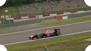 SPECIAL  Formel 1 2013 Nürburgring Live 05 Juli  DunlopKehre 22 [upl. by Mead]