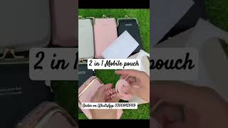 Trendy MOBILE POUCH💥🛍️ shorts trending mobile accessories pouch foryou viralvideo ytshorts [upl. by Carol]