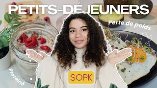 SOPK｜Petitsdéjeuners Protéinés Sain Savoureux [upl. by Racklin262]