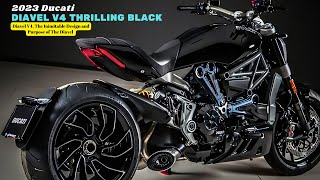 Diavel V4 The Inimitable Design and Purpose of The Diavel  2023 Ducati Diavel V4 Thrilling Black [upl. by Alanson]