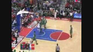 Kevin Garnett challenges Will Bynum and learns his lesson [upl. by Joell745]