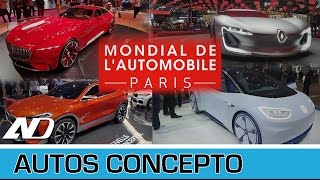 Los conceptos y prototipos del Paris Motor Show 2016  AutoDinámico [upl. by Felton]