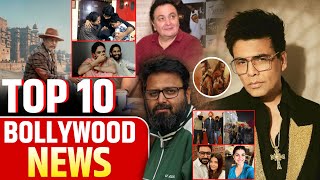 Bollywoods Top 10 News You Wont Want to Miss Bollywood Update [upl. by Notreb]