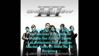 08 Jowell amp Randy Ft LDA  Entonces Esta Bien Chosen Few III The Movie 2008 Con Letra [upl. by Odlaniger]