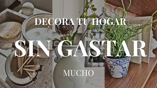 NUEVA DECORACIÓN PARA PRIMAVERA  VAMOS DE COMPRAS A LA SEGUNDA  DECORACIÓN SIN GASTAR MUCHO [upl. by Pettit]