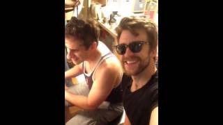 Gavin Creel adding high note to MILLIE [upl. by Eikcin]