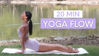 20 MIN FEEL GOOD YOGA  Yoga Flow To Stretch amp Feel Good [upl. by Atiroc]