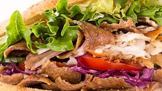 Homemade Doner Kebab Meat Recipe Super Tasty Super Easy [upl. by Glogau]