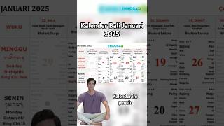 Klik👆Download Kalender Bali Januari 2025 PDF [upl. by Jadda]