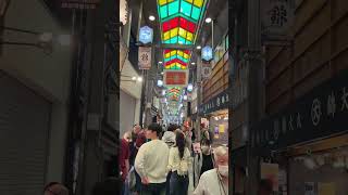 Nishiki Market 錦市場 beautiful kyotowalk relaxing リラックス shopping [upl. by Poyssick]