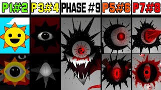 Phase 1 VS Phase 2 VS Phase 3 VS Phase 4 VS Phase 5 VS Phases 69 in Incredibox Sprunki [upl. by Airamana]