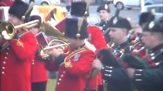 Nottinghamshire Band of the Royal Engineers TA on tour in Northern Ireland 3 [upl. by Janeta]