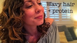 Wavy hair  protein whats the deal  Alyson Lupo [upl. by Eerahs]